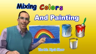 Mixing Colors For Kids  Painting For Kids  Learning Primary and Secondary Colors [upl. by Kelleher]