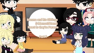 Uchimaki and HarunoHyuga Kids React to Their Parents • Gachaclub  ¡Menma¡  Part1  MY AU [upl. by Leese]