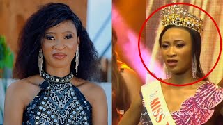 YAOAMUAMA Nathalie réagit en larmes à son élection en tant que Miss Togo 2024 [upl. by Sholley489]