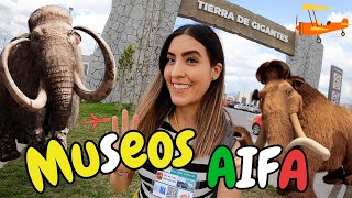 💙MUSEO AIFA NUEVO AEROPUERTO TIERRA de MAMUTS FELIPE ANGELES SANTA LUCIA COMO LLEGAR CDMX MÉXICO [upl. by Roxanna]