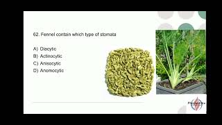 Pharmacognosy MCQ 51  75  Pharma MCQnest by PharmaElite [upl. by Bivins735]