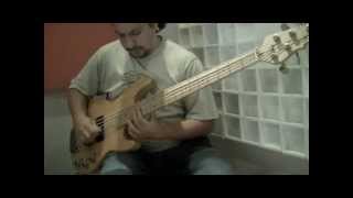 Bass cover  En el jardin de la noche  Silvio Rodriguez [upl. by Arly]