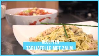 Hoe maak je tagliatelle met zalm  BinnensteBuiten [upl. by Jann]