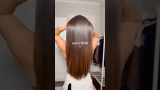 hairstyle ponytail hairtutorial ponytailhairstyle hair ponytailhairstyles hairhacks [upl. by Christiansen575]