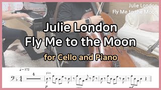 Fly Me to the Moon 첼로 피아노 커버  Cello and Piano Cover [upl. by Sopher]