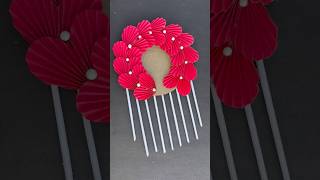 Red flower hanging craft new design new artwork drawing teacher Akshay [upl. by Husch]