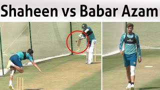 How Shaheen trapped Babar at nets [upl. by Leakim340]