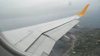 Aurigny Embraer 195 Very Steep Take Off from Guernsey [upl. by Temp]