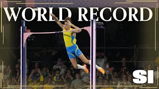 Mondo Duplantis Breaks Pole Vault World Record  Olympics  Sports Illustrated [upl. by Asta]