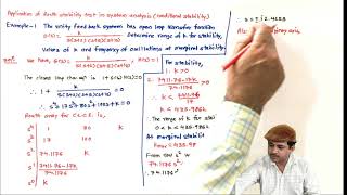 L33 Application of Routh Hurwitz stability test for analysis of conditional stability [upl. by Susanne]