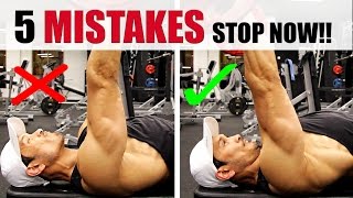 GET BIGGER TRICEPS TRICEP 5 MISTAKES5 गलतिया ट्राइसेप्स के दौरान [upl. by Allegra]