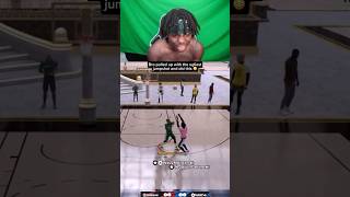 Bro was Flabbergasted on NBA2K25 😂shorts 2k25 nba2k25 [upl. by Annaoi]