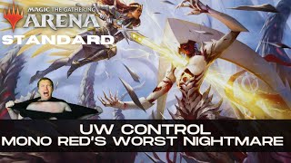 Anti Mono Red Control Top 250  Standard BO1  MTG Arena [upl. by Nimajneb959]