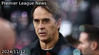 Julen Lopetegui sack update as West Ham prepare for Newcastle United clash [upl. by Terchie84]