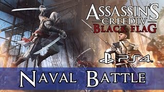 Assassins Creed IV Black Flag  PS4 Naval Battle Prizes amp Plunder Mission 1080p TRUEHD [upl. by Zzabahs]