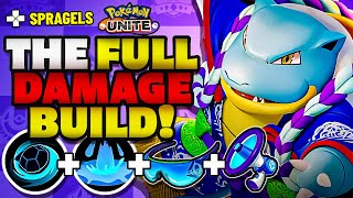 Blastoise Unleashed Devastating Damage Build  Pokemon Unite [upl. by Engel]