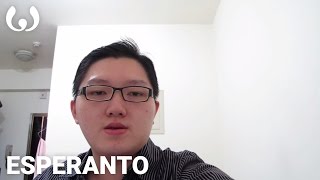 WIKITONGUES Teddy speaking Esperanto [upl. by Nnaesor]