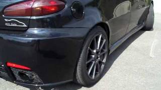 ALFA ROMEO 147 RESTYLING 19 JTD BY STILE ITALIA  ragazzon exhaust To Be Continued [upl. by Fritzie]