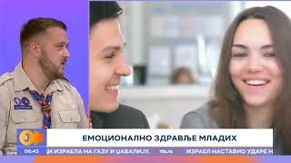 RTS JUTARNJI PROGRAM  Emocionalno zdravlje mladih [upl. by Slin]