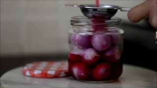 Pickled onions or Sirkewale pyaz in India [upl. by Darej189]