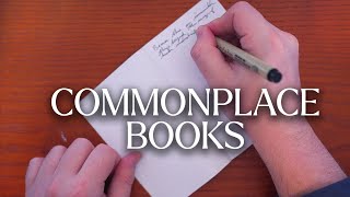 7 Tips for Keeping a Commonplace Book [upl. by Modeerf]