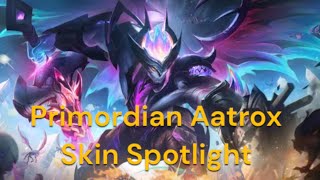 Primordian Aatrox Skin Spotlight  League of Legends [upl. by Anna-Diane]