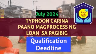 HOW TO FILEAPPLY PAGIBIG CALAMITY LOAN2024 [upl. by Aurora]