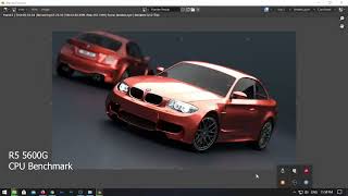 AMD Ryzen 5 5600G vs Intel i5 11500 Blender 3D Benchmark BMW Rendering [upl. by Atwahs828]