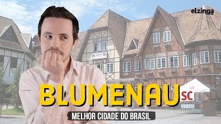 Por que BLUMENAU SC é a MELHOR CIDADE do Brasil PORTUGUÊS  INGLÊS [upl. by Arde]