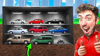 CONSTRUYO EL PARKING SUBTERRANEO 🅿  Parking Tycoon [upl. by Kiah]