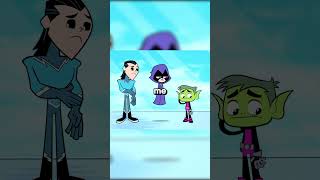 Aqualad Vs Beastboy Who Will Win Ravens Heart shorts teentitansgo [upl. by Willtrude]