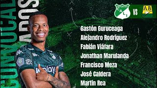 Jugadores del deportivocali para enfrentar al atleticobucaramanga [upl. by Anej]