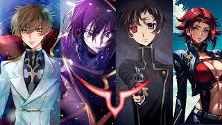 Top 10 Strongest Code Geass Characters ᴴᴰ [upl. by Sibylla920]