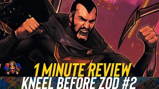 Kneel Before Zod 2 Comic Review [upl. by Yasui169]