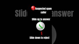 SUSPECTED SPAM CALLER smartphone ringtone ios [upl. by Etnomal]