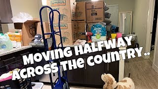 MOVING 600 MILES FROM HOME  LONGEST DAY OF MY LIFE  VLOGMAS DAY 15 [upl. by Zetnwahs]