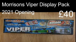 Morrisons Viper Display Pack £40 2021 Opening [upl. by Faires331]