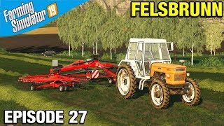 Farming Simulator 19 Timelapse  Felsbrunn FS19 Episode 27 MAKING HAY [upl. by Iris583]