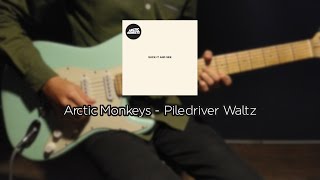 Arctic Monkeys  Piledriver Waltz Guitar Tab amp Cover [upl. by Rosco]