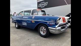 2024 Tri 5 Nationals 195557 JR stock drag racing [upl. by Ellerad]