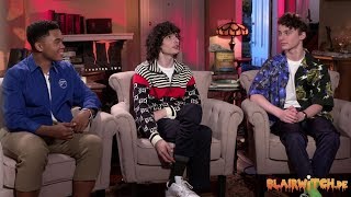 Chosen Jacobs Finn Wolfhard amp Wyatt Oleff on IT CHAPTER TWO interview [upl. by Philippa666]