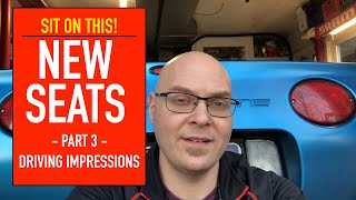 DRIVING IMPRESSIONS OF THE CORBEAU EVO X SEATS IN MY C5 CORVETTE PART 3 [upl. by Ttirrem]