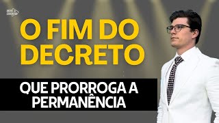 PRORROGAÇÃO DE PERMANÊNCIA QUASE NO FIM COMO FICA PARA QUEM TEM TÍTULO VENCIDO Ep 1251 [upl. by Swan82]