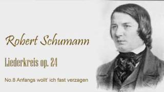 Schumann  Liederkreis op24  no8wmv [upl. by Macario]