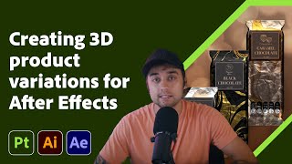 Master 3D Product Variations in After Effects  Adobe Substance 3D [upl. by Nawat]