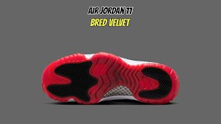 Air Jordan 11 Bred Velvet [upl. by Iveksarap716]