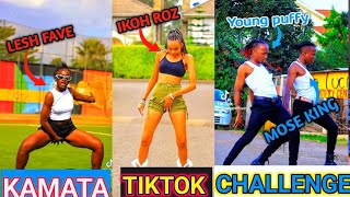 KAMATA KAMATA KAMATIKA KAMATA TIKTOK DANCE CHALLENGE BY DIAMOND PLATINUMZ FT IKOH ROZ  YOUNG PUFFY [upl. by Pinto]