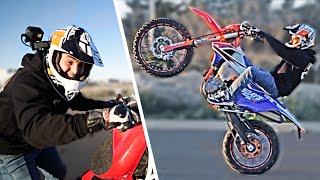 On TEST le CROSSBITUME  KTM450 [upl. by Ahsier]