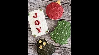 Lets Decorate Cookies with Embossed Parchment Paper [upl. by Garlaand620]