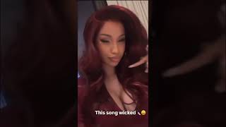 Cardi B listening to “Like Cardi” by Stalk Ashley🌹 PSShe know she’s fine asf😍 [upl. by Nial]